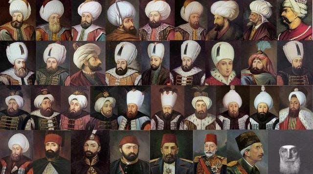 Osmanlı İmparatorluğunun Padişahları (Tarih Sıralaması)